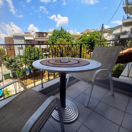Trykonos - Garden - Easy Parking & Walk To Center - Close To Helexpo & شقة سالونيك