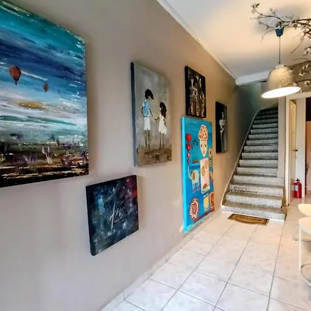 Trykonos - Garden - Easy Parking & Walk To Center - Close To Helexpo &