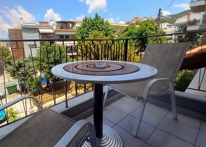 Trykonos - Garden - Easy Parking & Walk To Center - Close To Helexpo & Apartment Thessaloniki