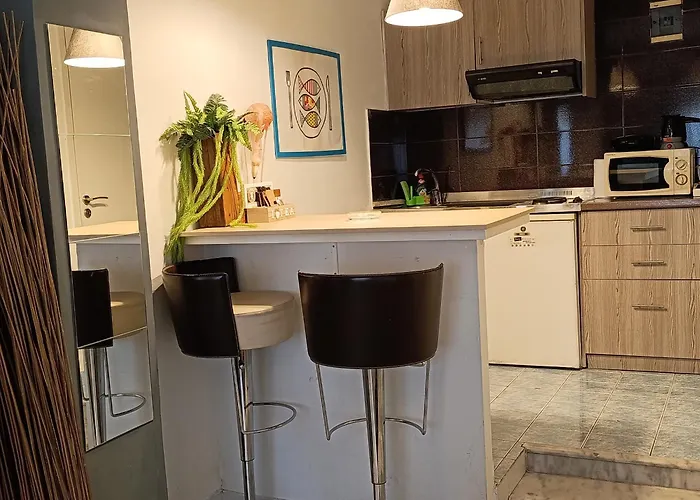 Trykonos - Garden - Easy Parking & Walk To Center - Close To Helexpo & Lejlighed Thessaloníki